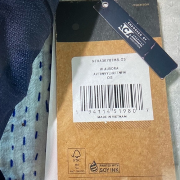 The North Face Aurora Backpack Navy Blue - Picture 5 of 5